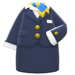 Animal Crossing Flight-crew Uniform|Black Image