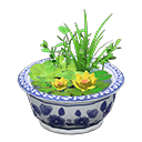 Animal Crossing Floating-biotope Planter|Artistic Image