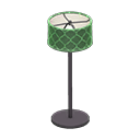 Floor Lamp Black / Green design