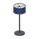 Floor Lamp Black / Navy design