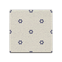 Animal Crossing Floral Mosaic-tile Flooring Image