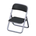 Animal Crossing Folding Chair|Black Image