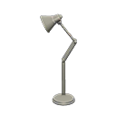 Folding Floor Lamp Silver