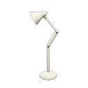 Folding Floor Lamp White