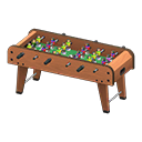 Foosball Table Brown