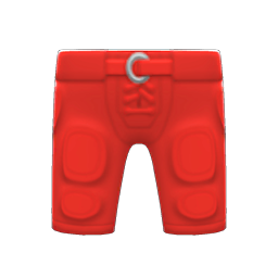 Football Pants Red