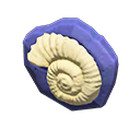 Animal Crossing Fossil Doorplate|Blue Image