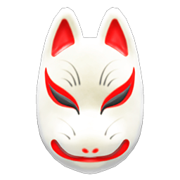Fox Mask White