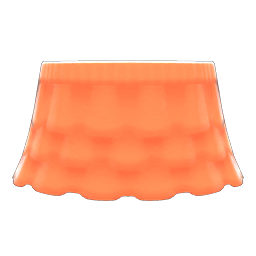 Frilly Skirt Orange