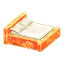 Frozen Bed Ice orange / White