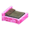 Frozen Bed Ice pink / Dark brown