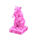 Frozen Sculpture Ice pink