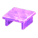 Frozen Table Ice purple