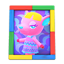 Animal Crossing Fuchsia's Photo|Colorful Image