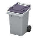 Garbage Bin White