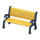 Garden Bench Navy blue