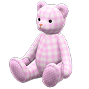 Giant Teddy Bear Checkered