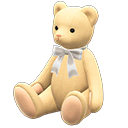 Giant Teddy Bear Cream / White