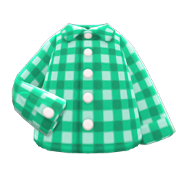 Gingham Picnic Shirt Green