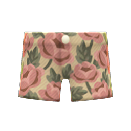 Animal Crossing Gobelin Shorts|Beige Image