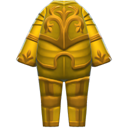 Animal Crossing Gold Armor Image