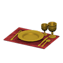 Animal Crossing Golden Dishes Image