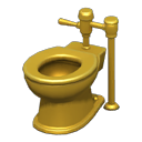  Golden Toilet