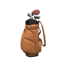 Animal Crossing Golf Bag|Brown Image