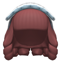 Animal Crossing Gothic Headdress|Black Image
