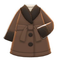 Gown Coat Brown