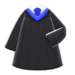 Animal Crossing Graduation Gown|Blue Image