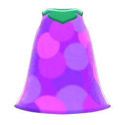 Animal Crossing Grape Dress Image