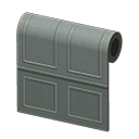 Animal Crossing Gray Molded-panel Wall Image