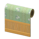 Animal Crossing Green Blossoming Wall Image