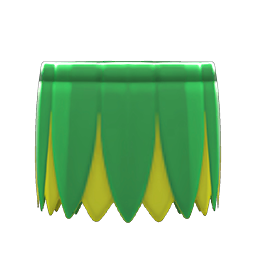 Animal Crossing Green Grass Skirt Image