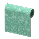 Animal Crossing Green Intricate Wall Image