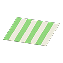 Animal Crossing Green Stripes Rug Image