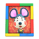 Animal Crossing Greta's Photo|Colorful Image