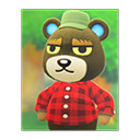 Animal Crossing Grizzly's Poster Image