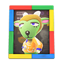 Animal Crossing Gruff's Photo|Colorful Image