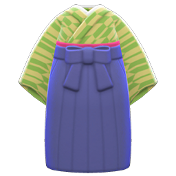 Animal Crossing Hakama|Dark blue Image