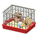 Hamster Cage Red