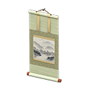 Hanging Scroll Green / Mountains