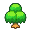 Animal Crossing Hardwood Tree Image