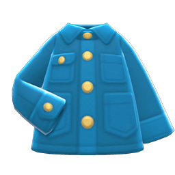 Animal Crossing Heavy-duty Shirt|Blue Image