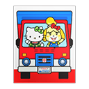 Animal Crossing Hello Kitty Poster Image