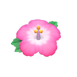 Animal Crossing Hibiscus Hairpin|Pink Image
