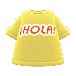 Animal Crossing Hola Tee Image