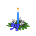 Animal Crossing Holiday Candle|Blue Image