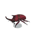 Animal Crossing Horned Dynastid Model Image